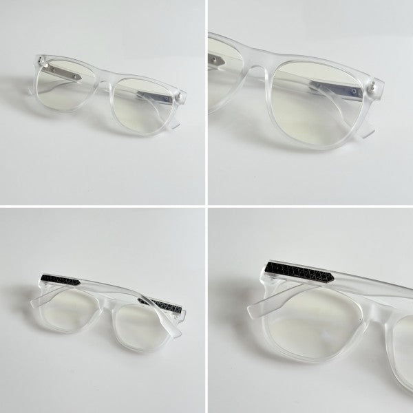 Mont Blancc Transparent Unisex Sunglasses