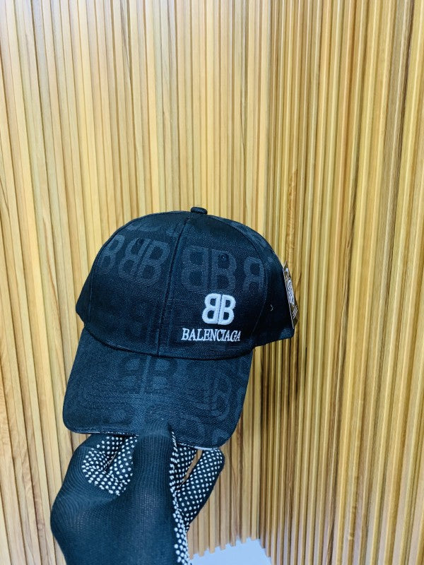 BALENCIIAGA FULL BLACK PRINTED PREMIUM QUALITY CAP