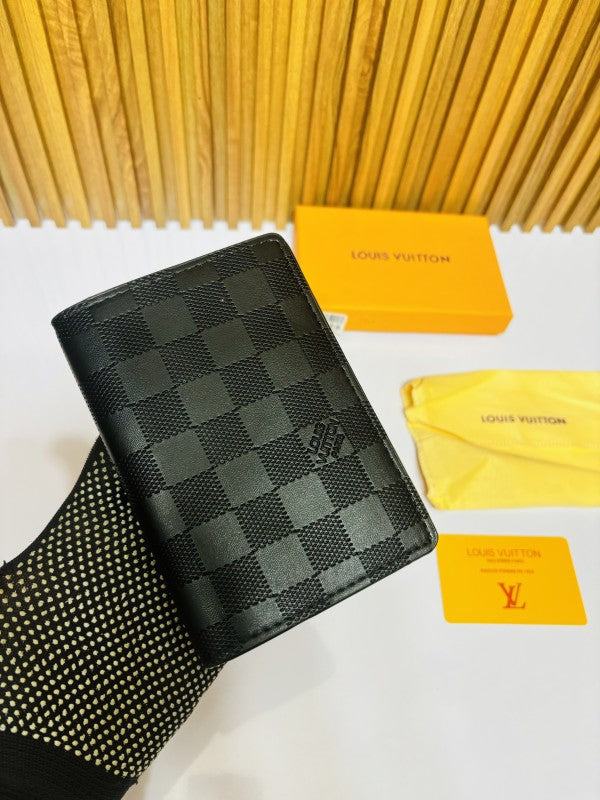 LOUIS VUITTO N PRINTED PREMIUM QUALITY HALF LONG WALLET