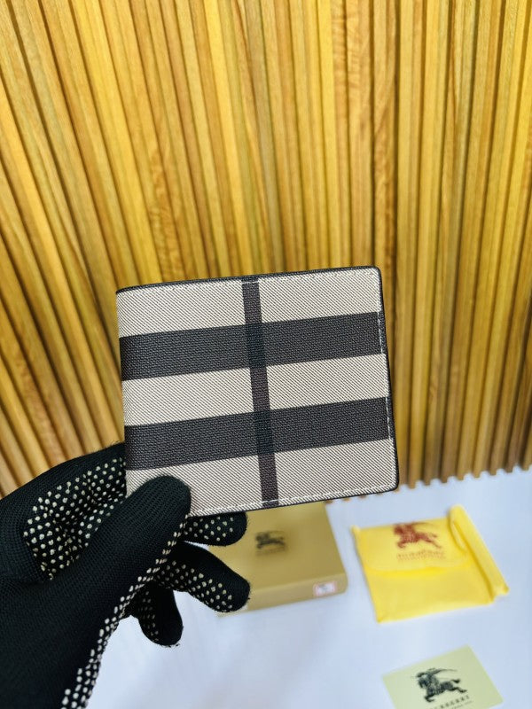 BURBERR Y PRINTED PREMIUM QUALITY WALLET