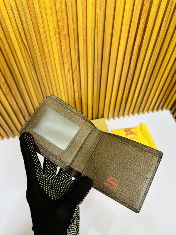 BURBERR Y PRINTED PREMIUM QUALITY WALLET