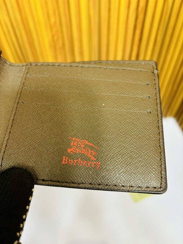 BURBERR Y PRINTED PREMIUM QUALITY WALLET