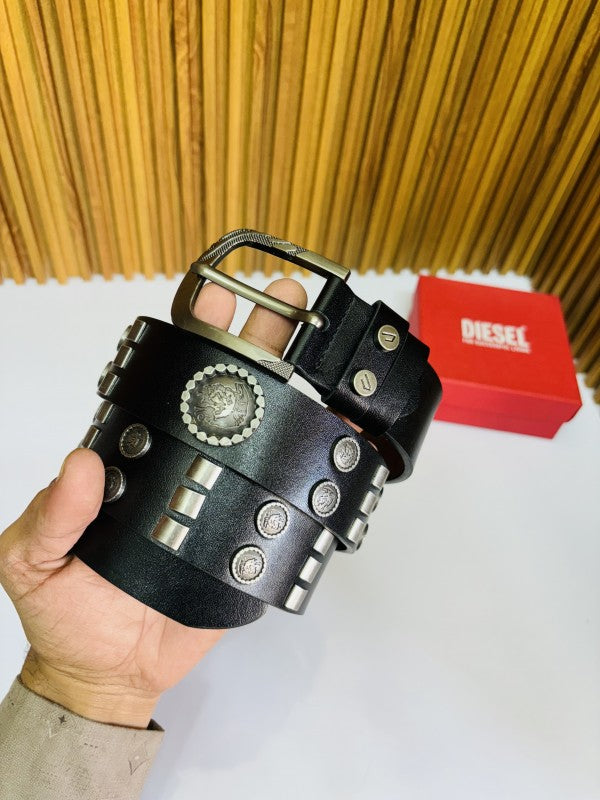 DIIESELL FULL RIBBIT BLACK PREMIUM QUALITY BELT