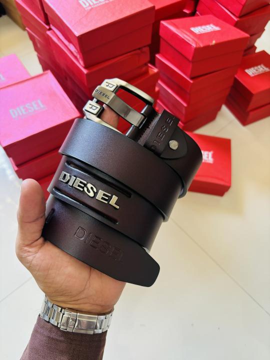 DIESE_L BROWN PREMIUM QUALITY BELT