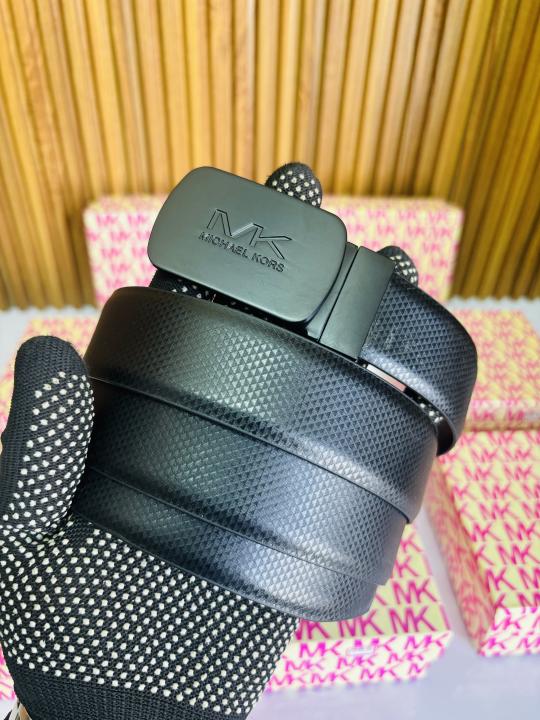 MICHAEL KOR_S FULL BLACK PREMIUM QUALITY REVERSIBLE BELT