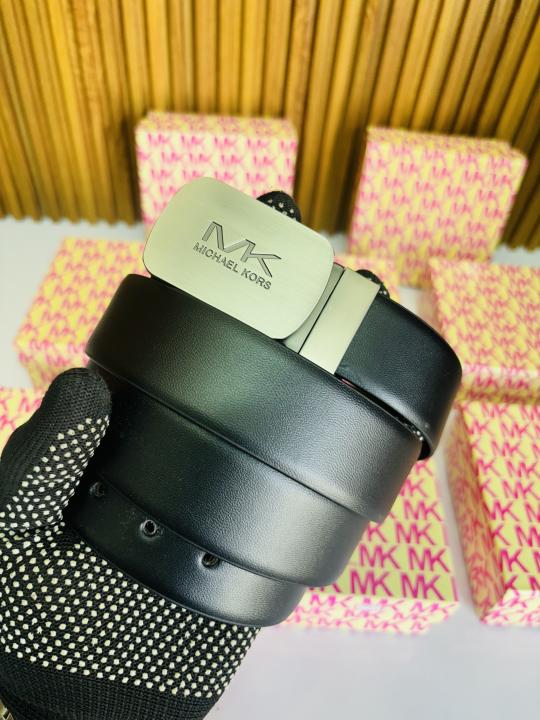 MICHAEL KOR_S GREY PREMIUM QUALITY REVERSIBLE BELT