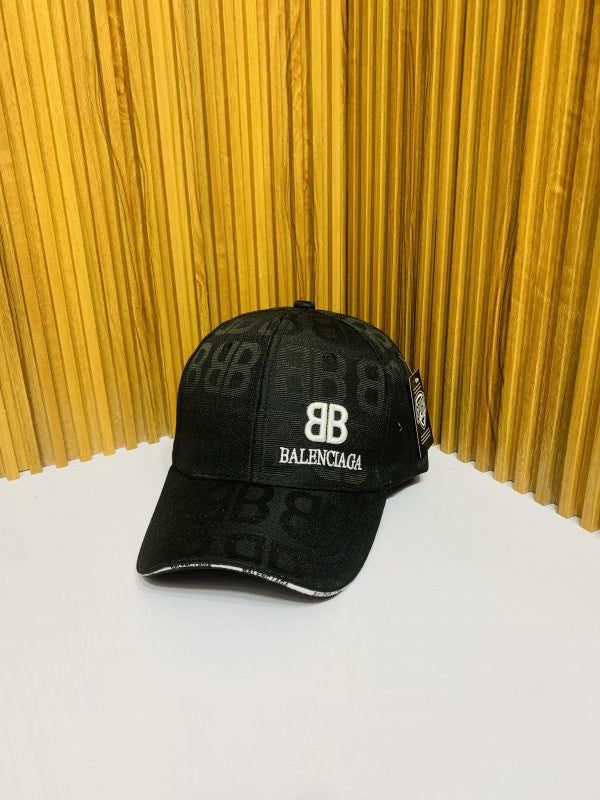 BALENCIIAGA FULL BLACK PRINTED PREMIUM QUALITY CAP