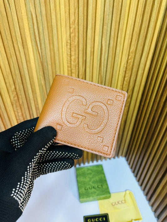 GUCC I BROWN PRINTED PREMIUM QUALITY WALLET