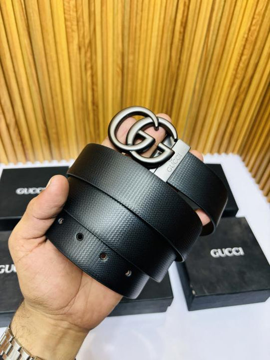 GUCC_I GREY PREMIUM QUALITY BELT