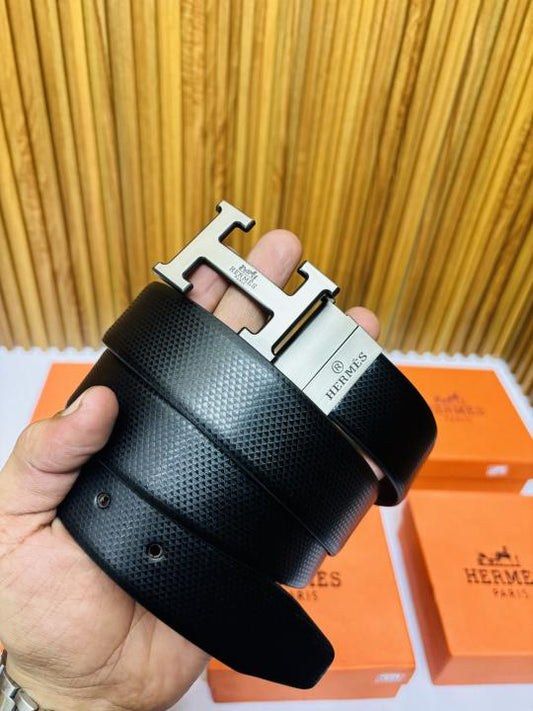HERMES GREY PREMIUM QUALITY REVERSIBLE BELT