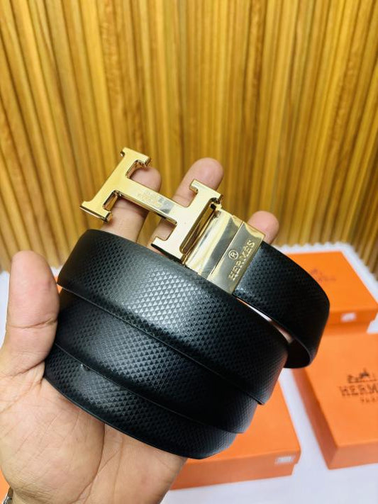 HERMES GOLDEN PREMIUM QUALITY REVERSIBLE BELT