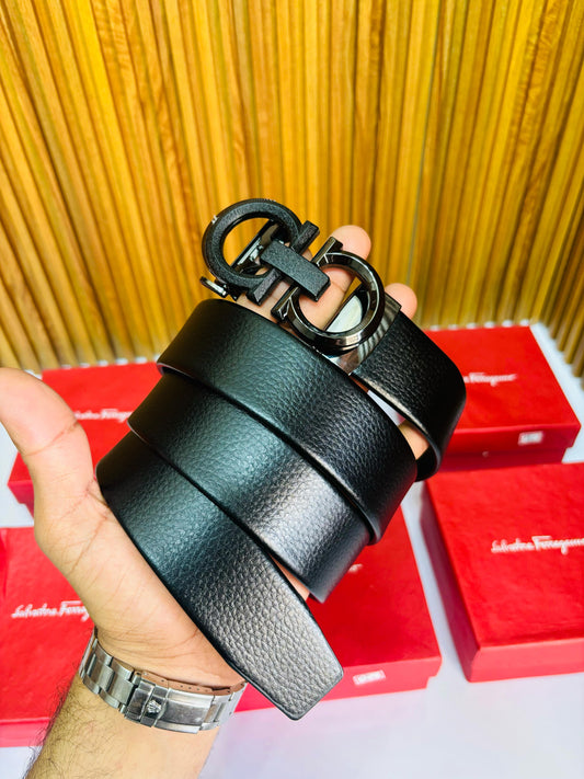 SALVATORE FERRAGAMO PRINTED PREMIUM QUALITY BELT